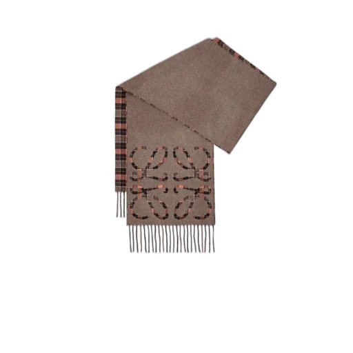 Anagram Scarf In Silk And Cashmere