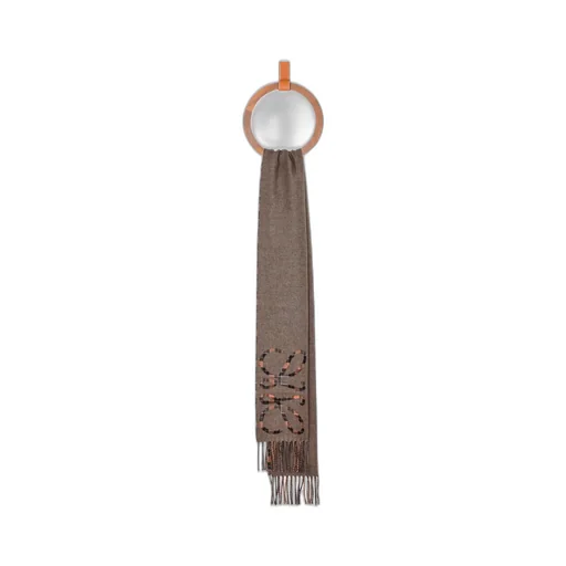 Anagram Scarf In Silk And Cashmere