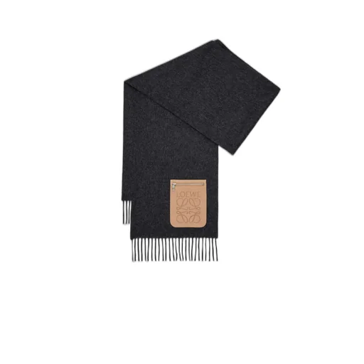 Scarf In Wool And Cashmere