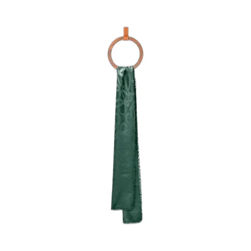 Scarf In Silk And Wool