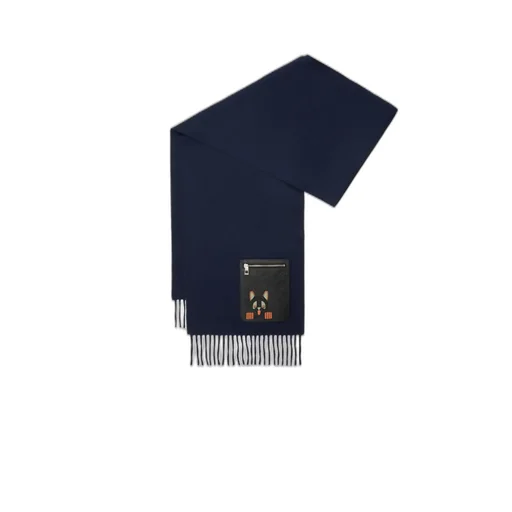 Scarf In Wool And Cashmere