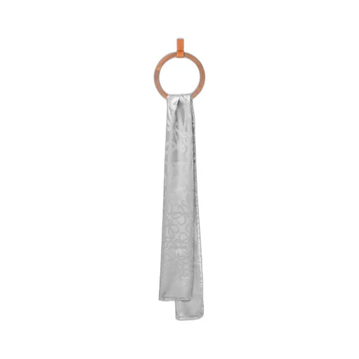 Scarf In Silk And Wool
