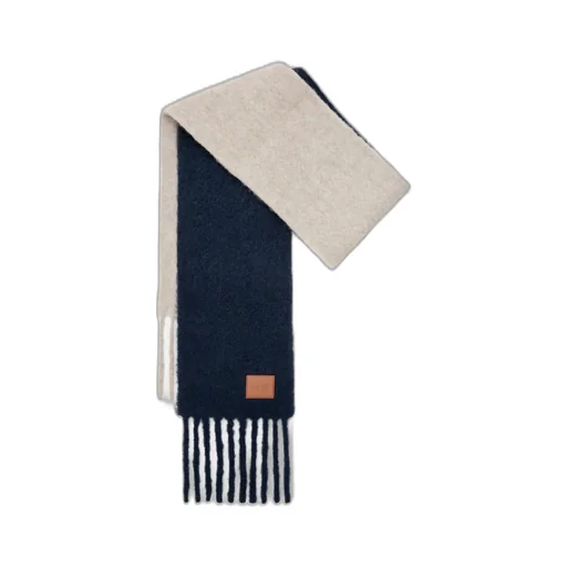Scarf In Alpaca And Wool Blend