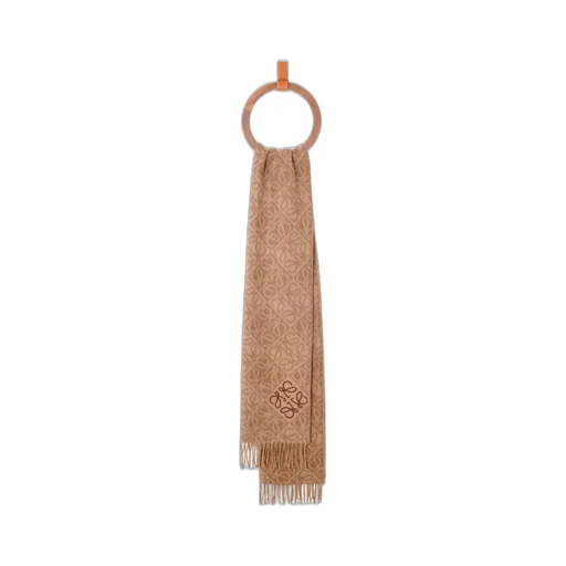 Anagram Scarf In Wool And Cashmere