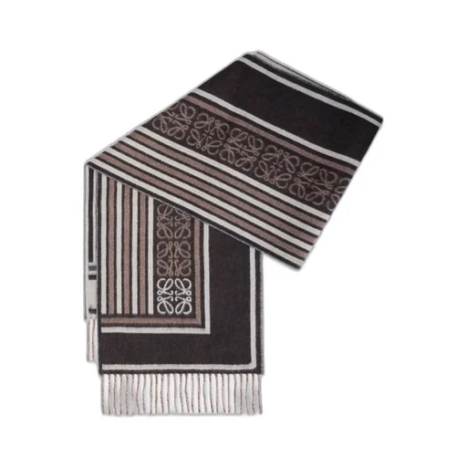Scarf In Wool And Cashmere