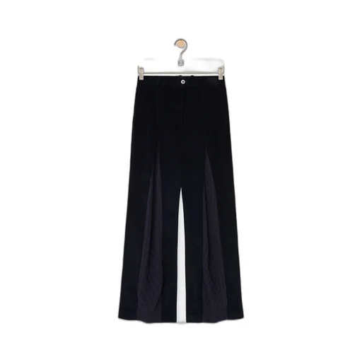 Hybrid Trousers In Cotton And Wool