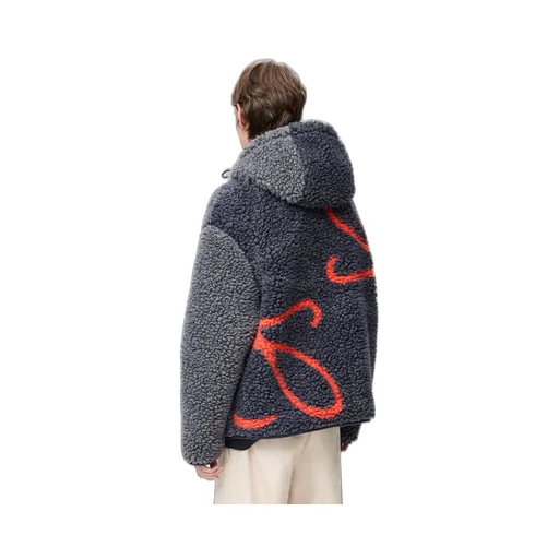 Hooded Jacket In Wool Blend