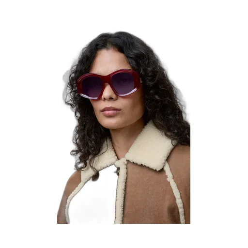 Beveled Pentagon Sunglasses