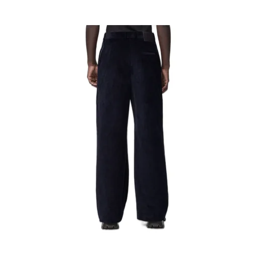 Hybrid Trousers In Cotton And Wool