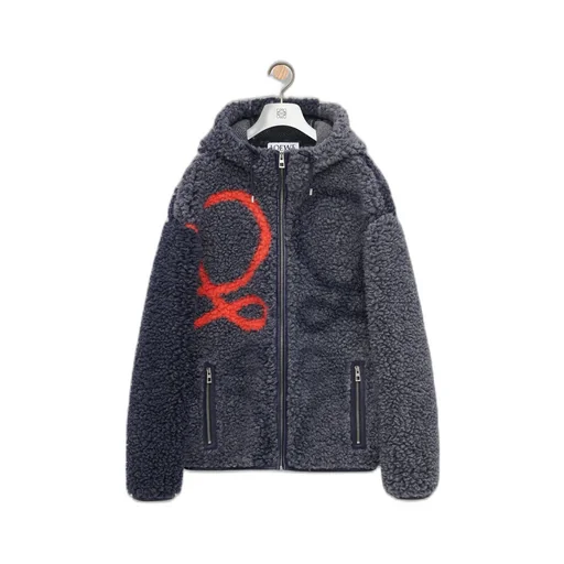 Hooded Jacket In Wool Blend