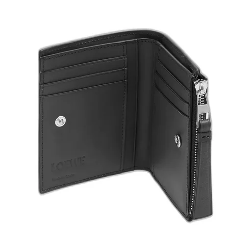 Puzzle Slim Compact Wallet In Classic Calfskin