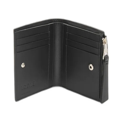 Puzzle Slim Compact Wallet In Classic Calfskin