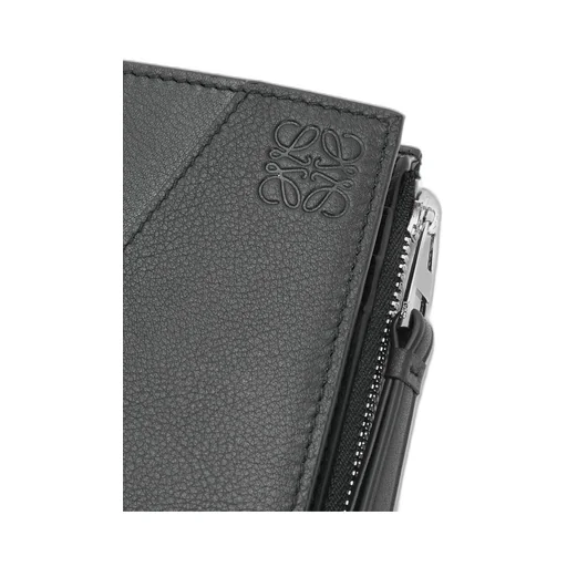 Puzzle Slim Compact Wallet In Classic Calfskin
