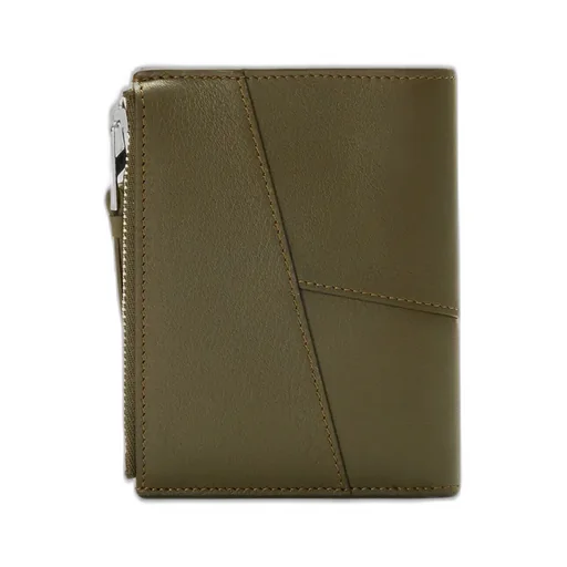 Puzzle Slim Compact Wallet In Classic Calfskin