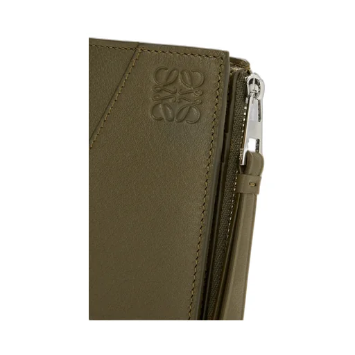 Puzzle Slim Compact Wallet In Classic Calfskin