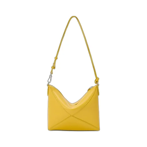 Puzzle Fold Pouch In Shiny Nappa Calfskin