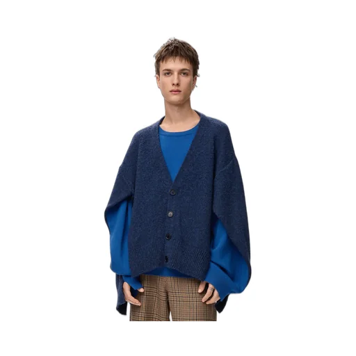 Trompe L'oeil Sweater In Wool