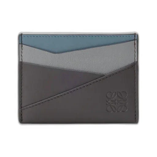 Puzzle Plain Cardholder In Classic Calfskin