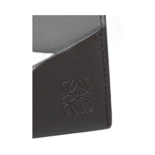 Puzzle Plain Cardholder In Classic Calfskin