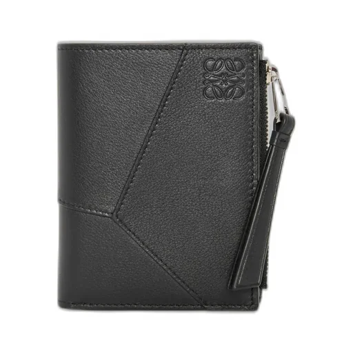 Puzzle Slim Compact Wallet In Classic Calfskin