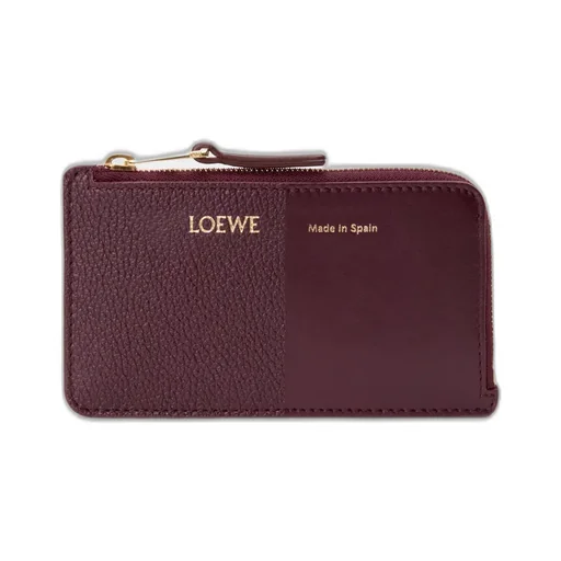 Coin Cardholder In Smooth And Grained Calfskin