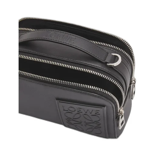 Mini Crossbody Camera Bag In Satin Calfskin