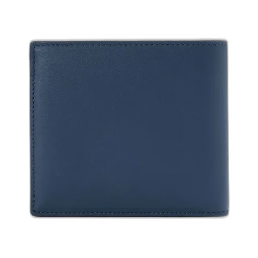 Bifold Coin Wallet In Satin Calfskin