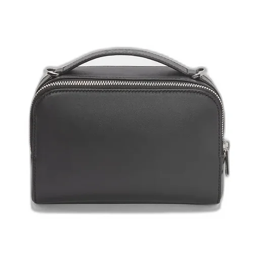 Mini Crossbody Camera Bag In Satin Calfskin