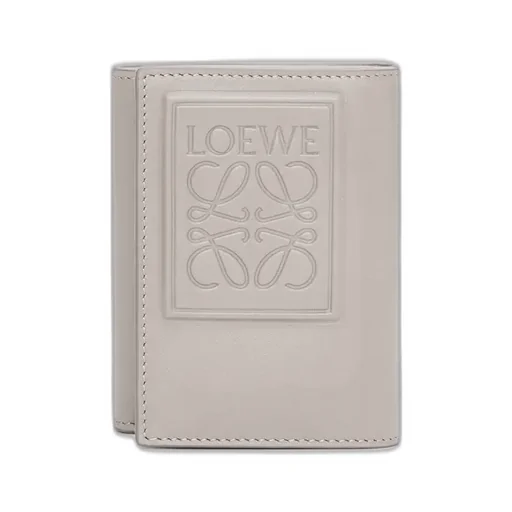 Trifold Wallet In Satin Calfskin