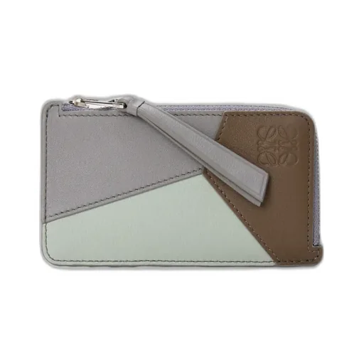 Puzzle Coin Cardholder In Classic Calfskin