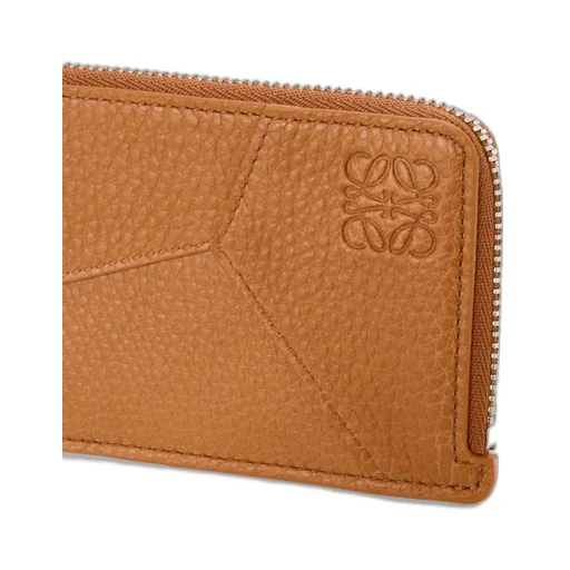 Puzzle Coin Cardholder In Supple Grained Calfskin