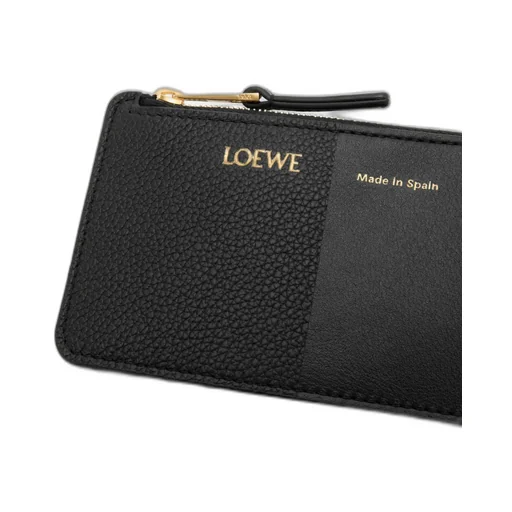 Coin Cardholder In Smooth And Grained Calfskin