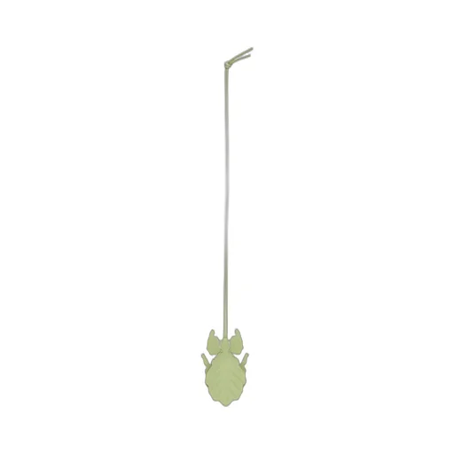 Leaf Insect Keyfob Charm In Classic Calfskin