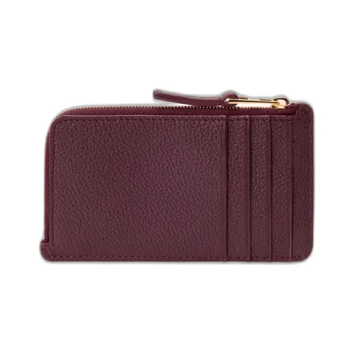 Coin Cardholder In Smooth And Grained Calfskin