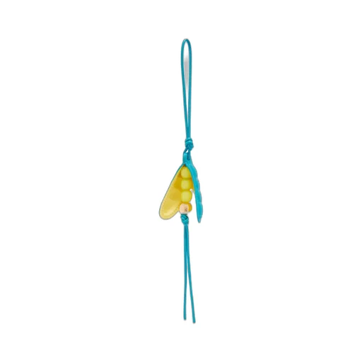 Pea Pod Charm In Classic Calfskin