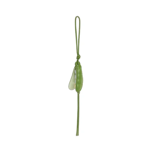 Pea Pod Charm In Classic Calfskin