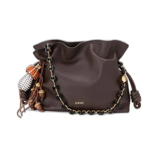 Mushroom Charm In Classic Calfskin