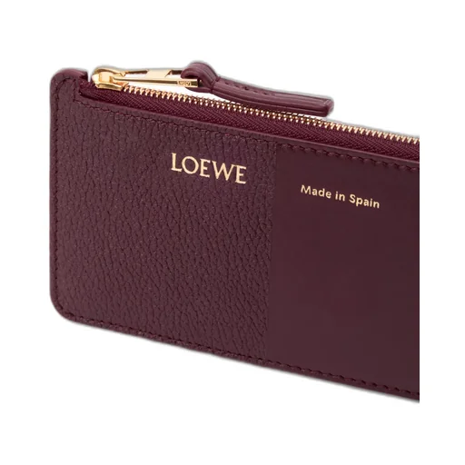 Coin Cardholder In Smooth And Grained Calfskin