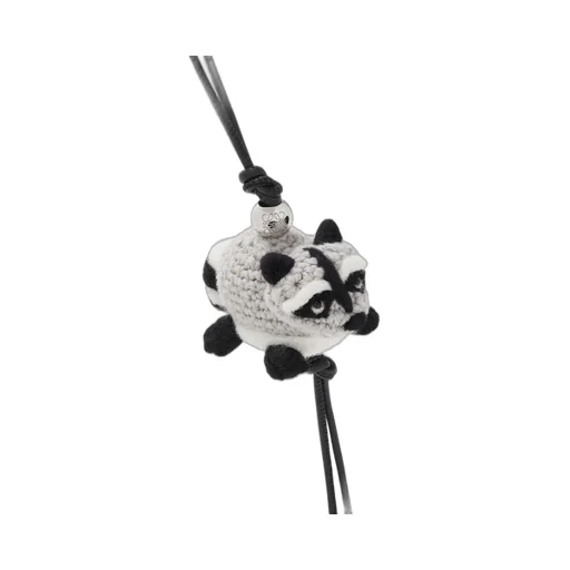 Raccoon Charm In Felt