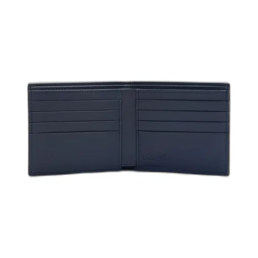 Bifold Wallet In Soft Grained Calfskin