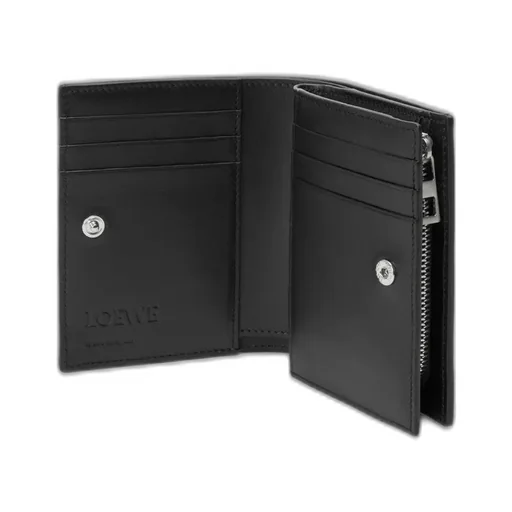 Panta Compact Wallet In Shiny Calfskin