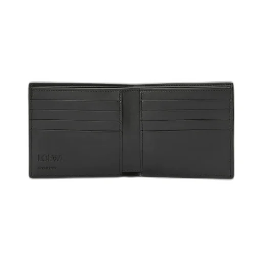 Bifold Wallet In Soft Grained Calfskin