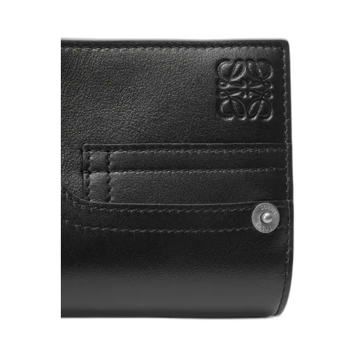 Panta Compact Wallet In Shiny Calfskin