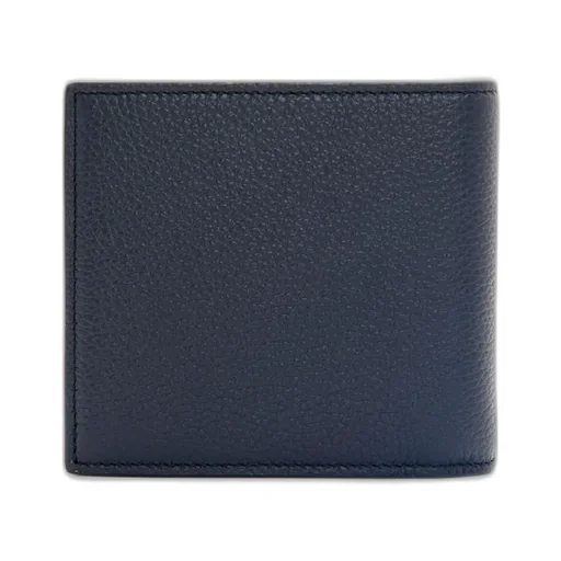 Bifold Wallet In Soft Grained Calfskin