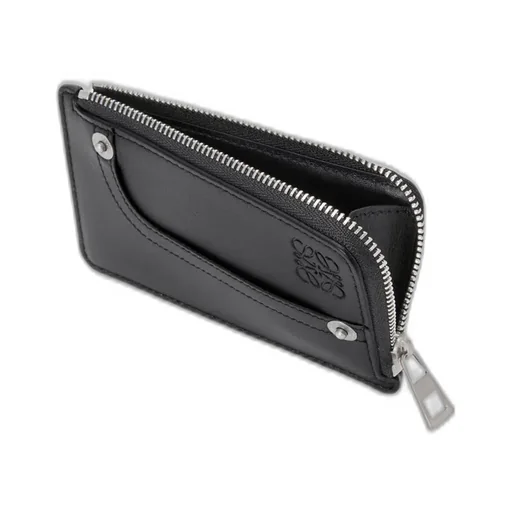 Panta Coin Cardholder In Shiny Calfskin