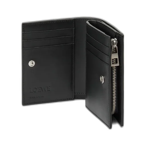 Panta Compact Wallet In Shiny Calfskin
