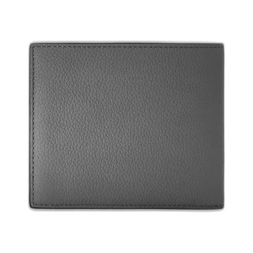 Bifold Wallet In Soft Grained Calfskin
