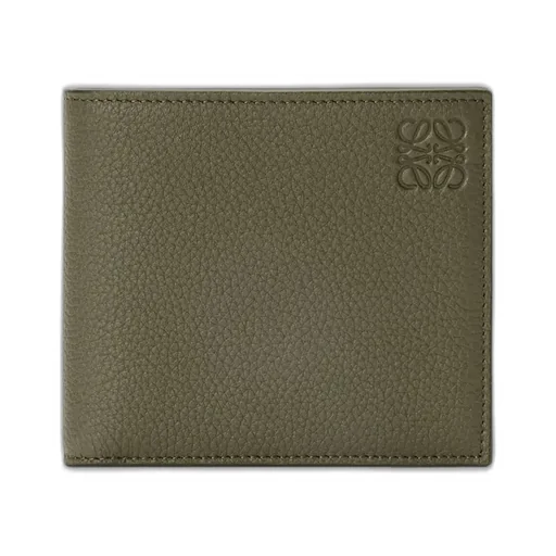 Bifold Wallet In Soft Grained Calfskin