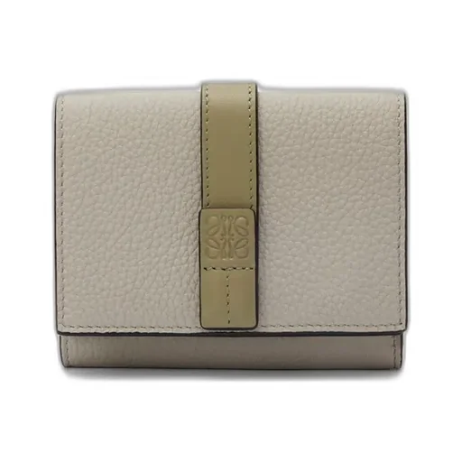 Trifold Wallet In Soft Grained Calfskin