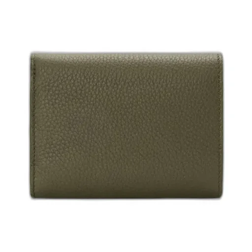 Trifold Wallet In Soft Grained Calfskin